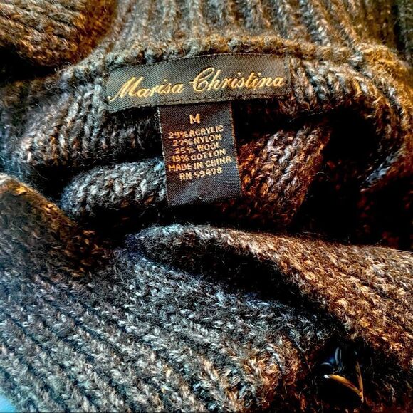 Marisa Christina Vintage Sweater Sz M - Picture 4 of 4